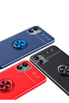 Galaxy A04E Kılıf NVTH Ravel Silikon Kapak - Mavi