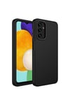 Galaxy A04S Kılıf Metal Çerçeve ve Buton Tasarımlı Silikon NVTH Luna Kapak - Sierra Mavi