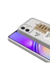 Galaxy A05 Kılıf Kamera Korumalı Baskılı Arka Yüzey NVTH Klas Kapak - Siyah