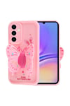 Galaxy A05S Kılıf Kamera Korumalı Figür Tasarımlı NVTH Kapya Kapak-Koyu Kahve