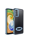 Galaxy A05S Kılıf Kamera Korumalı Logo Gösteren NVTH Omega Kapak - Sierra Mavi
