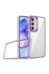 Galaxy A05S Kılıf NVTH Flora Kapak - Lila