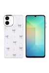 Galaxy A06 Kılıf Airbag Tasarımlı Simli Şeffaf NVTH Kutup Kapak - Fiyonk