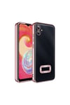 Galaxy A06 Kılıf Kamera Korumalı Logo Gösteren NVTH Omega Kapak - Sierra Mavi