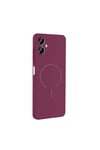 Galaxy A06 Kılıf M-safe Şarj Özellikli NVTH Meta Kapak - Titanyum-Gri