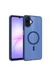 Galaxy A07 Kılıf M-safe Şarj Özellikli NVTH Babet Kapak - Mavi