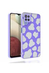 Galaxy A12 Kılıf Desenli Kamera Korumalı Parlak NVTH Nora Kapak - NO6