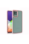 Galaxy A12 Kılıf NVTH Flora Kapak - Mavi