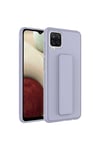 Galaxy A12 Kılıf NVTH Qstand Kapak - Kırmızı