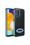 Galaxy A13 4G Kılıf Kamera Korumalı Logo Gösteren NVTH Omega Kapak - Sierra Mavi