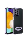 Galaxy A13 4G Kılıf Kamera Korumalı Logo Gösteren NVTH Omega Kapak - Sierra Mavi