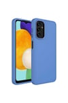 Galaxy A13 4G Kılıf Metal Çerçeve ve Buton Tasarımlı Silikon NVTH Luna Kapak - Lavendery Gray