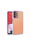 Galaxy A13 4G Kılıf NVTH Flora Kapak - Lila