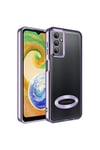 Galaxy A14 Kılıf Kamera Korumalı Logo Gösteren NVTH Omega Kapak - Gold