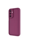 Galaxy A15 Kılıf Kamera Korumalı NVTH Ananas Kapak - Pembe Koyu