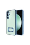 Galaxy A16 Kılıf Kamera Korumalı Logo Gösteren NVTH Omega Kapak - Derin Mor