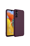 Galaxy A16 Uyumlu NVTH Mara Lansman Kapak-Koyu Mor