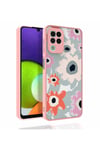 Galaxy A22 4G Kılıf Desenli Kamera Korumalı Parlak NVTH Nora Kapak - NO5