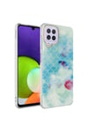 Galaxy A22 4G Kılıf NVTH Bella Kapak - Mavi