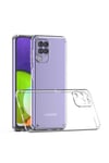 Galaxy A22 4G Kılıf NVTH Coss Kapak - Renksiz