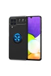 Galaxy A22 4G Kılıf NVTH Ravel Silikon Kapak - Mavi