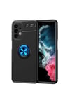 Galaxy A23 Kılıf NVTH Ravel Silikon Kapak - Siyah-Mavi