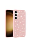Galaxy A25 Kılıf Parlak Taşlı Tasarım NVTH Pırlanta Kapak - Gold