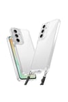 Galaxy A26 Kılıf Airbagli Takılabilir Askı Aparatlı NVTH Snap Silikon Kapak - Şeffaf