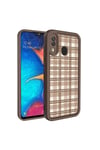 Galaxy A30 Kılıf Kamera Korumalı Baskılı Arka Yüzey NVTH Klas Kapak - Siyah