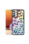 Galaxy A32 4G Kılıf NVTH M-Fit Desenli Kapak - Butterfly No3