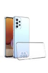 Galaxy A33 5G Kılıf NVTH Kamera Korumalı Süper Silikon Kapak - Renksiz