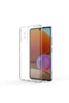 Galaxy A33 5G Kılıf NVTH Kamera Korumalı Süper Silikon Kapak - Renksiz