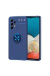Galaxy A33 5G Kılıf NVTH Ravel Silikon Kapak - Siyah-Kırmızı