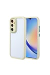 Galaxy A34 Kılıf Kamera Korumalı Renkli Kenar ve Çerçeve Tasarımlı NVTH Vitamin Kapak-Yeşil