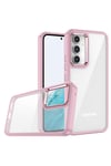 Galaxy A34 Kılıf NVTH Flora Kapak - Rose Gold