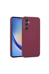 Galaxy A35 Kılıf NVTH Premier Silikon Kapak - Mürdüm
