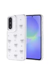 Galaxy A36 Kılıf Airbag Tasarımlı Simli Şeffaf NVTH Kutup Kapak - Fiyonk