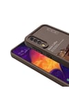 Galaxy A50 Kılıf Kamera Korumalı Baskılı Arka Yüzey NVTH Klas Kapak - Koyu Kahve