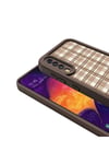 Galaxy A50 Kılıf Kamera Korumalı Baskılı Arka Yüzey NVTH Klas Kapak - Koyu Kahve