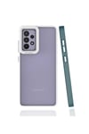 Galaxy A52 Kılıf NVTH Mima Kapak - Koyu Yeşil