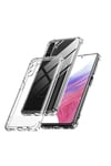 Galaxy A54 Kılıf NVTH 2mm Anti Shock Silikon - Renksiz