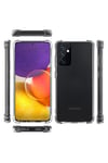 Galaxy A54 Kılıf NVTH Nitro Anti Shock Silikon - Renksiz