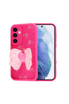 Galaxy A55 Kılıf Kamera Korumalı Figür Tasarımlı NVTH Kapya Kapak - Pembe Koyu