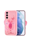 Galaxy A55 Kılıf Kamera Korumalı Figür Tasarımlı NVTH Kapya Kapak - Koyu Kahve