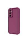 Galaxy A55 Kılıf Kamera Korumalı NVTH Ananas Kapak - Pembe Koyu