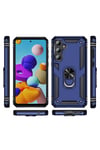 Galaxy A55 Kılıf NVTH Vega Kapak - Mavi