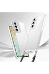 Galaxy A56 Kılıf Airbagli Takılabilir Askı Aparatlı NVTH Snap Silikon Kapak - Şeffaf