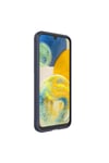 Galaxy A56 Kılıf Esnek TPU Oyuklu Arka Yüzey Tasarımlı NVTH Etnik Silikon Kapak - Lacivert