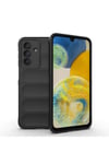 Galaxy A56 Kılıf Esnek TPU Oyuklu Arka Yüzey Tasarımlı NVTH Etnik Silikon Kapak - Lacivert