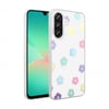 Galaxy A56 Kılıf Şeffaf Figürlü NVTH Folk Sert Kapak - Papatya